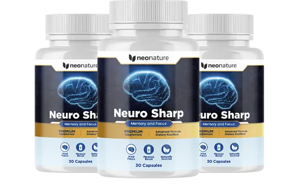 3 bottles of Neuro Sharp