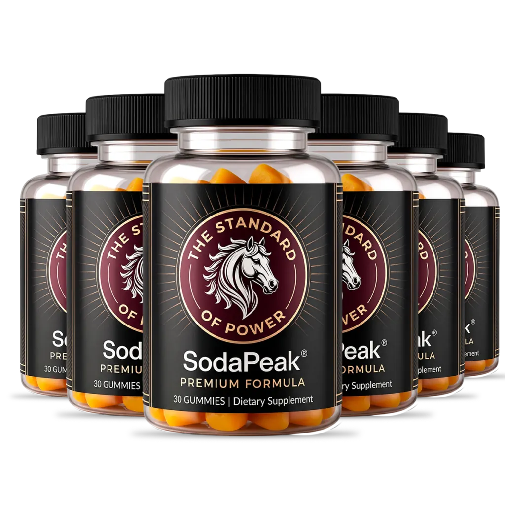 6 Bottles of SodaPeak