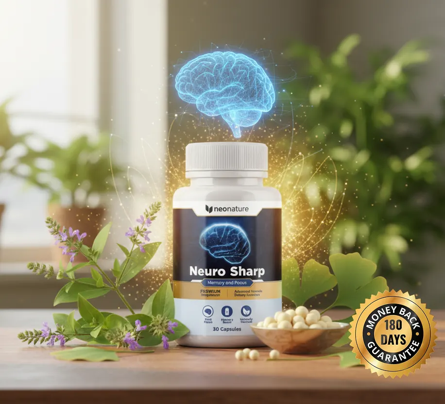 Neuro Sharp brain support supplement bottle